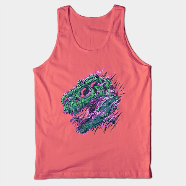 Phantom T Rex Tank Top by MeFO